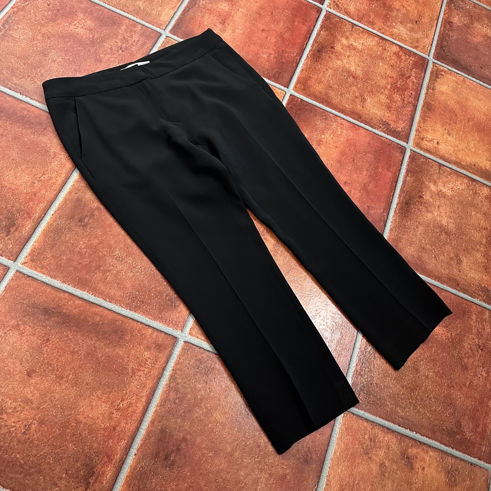 Vanessa Bruno Black Tailored Classic Elegant Formal Trousers Size Italian 38